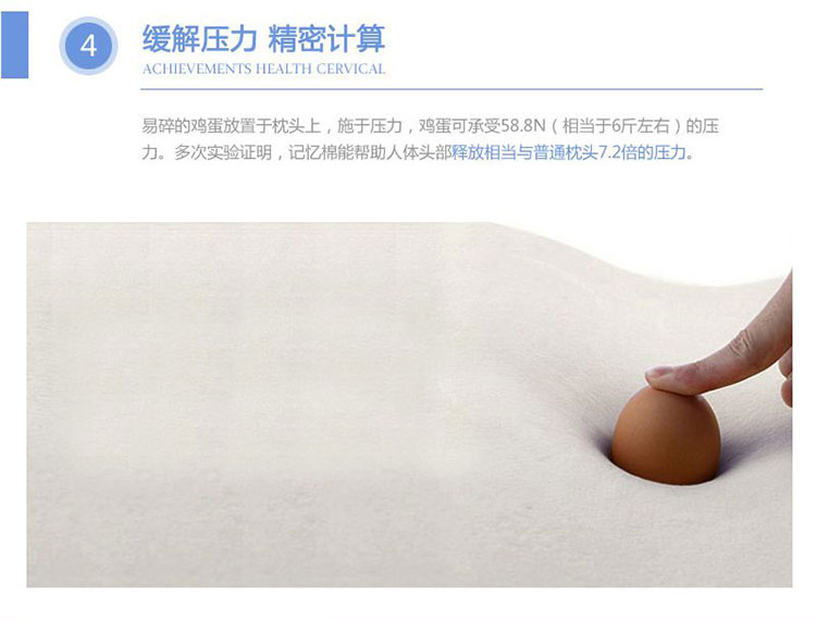 佳爽EQ4 愛心情侶枕頭 慢回彈親水棉雙人枕芯 護頸椎保健枕結婚送禮用